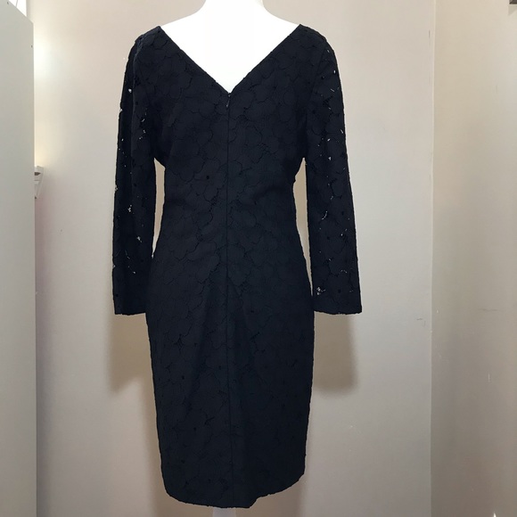 DVF  Black Lace Dress - Picture 2 of 7